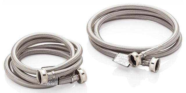 Frigidaire® Smart Choice 2-Piece Braided Stainless Steel Hose-0