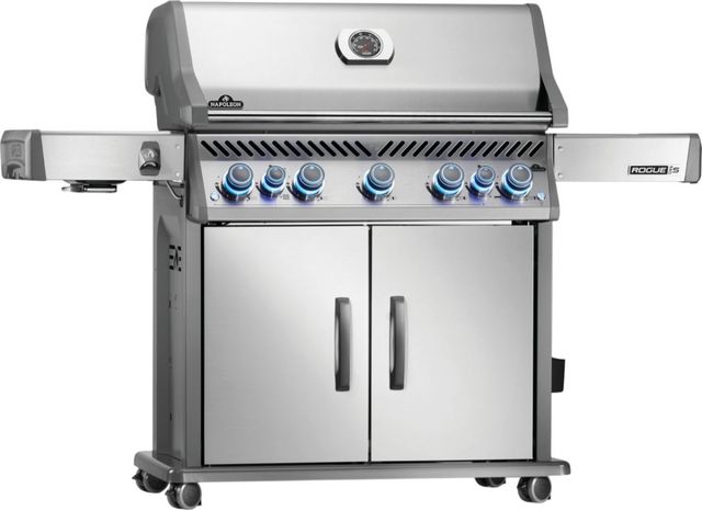 Napoleon Rogue® PRO-S 625 7-Burner Stainless Steel Freestanding Liquid Propane Gas Grill-2