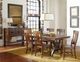 Intercon District Copper Splat Back Side Chair with Wood Seat-1