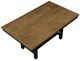 Homelegance® Tyler Black/Brown Dining Table-3