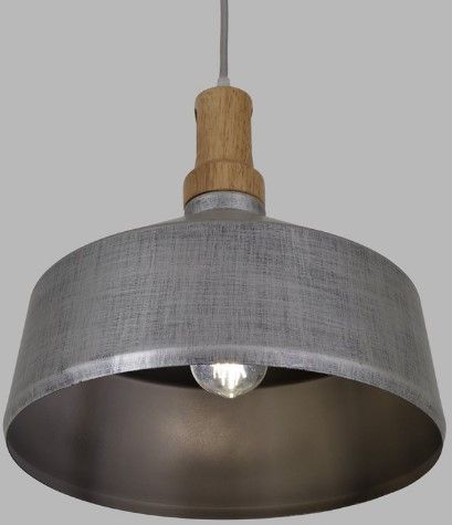 YHD Rolled Steel 1-Light Bowl Pendant Lighting-1