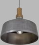 YHD Rolled Steel 1-Light Bowl Pendant Lighting-1