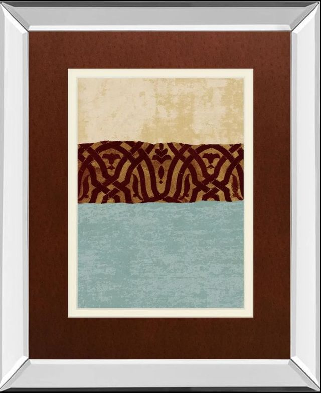 Classy Art Revealed I by Alonzo Saunders Mirror Framed Wall Art-0