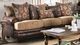 Furniture of America® Fletcher Brown/Tan Sofa-0