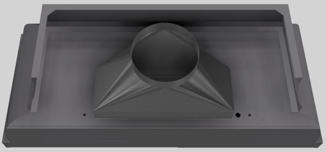 Vent-A-Hood® Designer Series 60" Gunsmoke Wall Mounted Range Hood-3