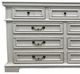 Million Dollar Rustic Freedom Frosted White Dresser-1