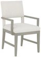 Fairfield® Arie Sheer Dove/White Arm Chair-0