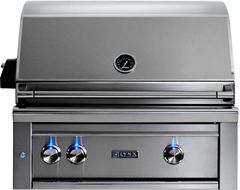 Lynx® Professional 2-Burner Stainless Steel Built In Liquid Propane Gas Grill with Rotisserie and All Trident™ Infrared Burners