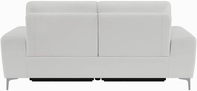 Coaster® Largo Upholstered Power White Sofa-1