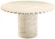 TOV Furniture Blossom Travertine Indoor/Outdoor Round Dining Table-3