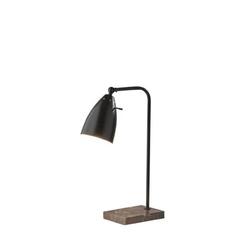 Adesso® Vincent Black Desk Lamp-0