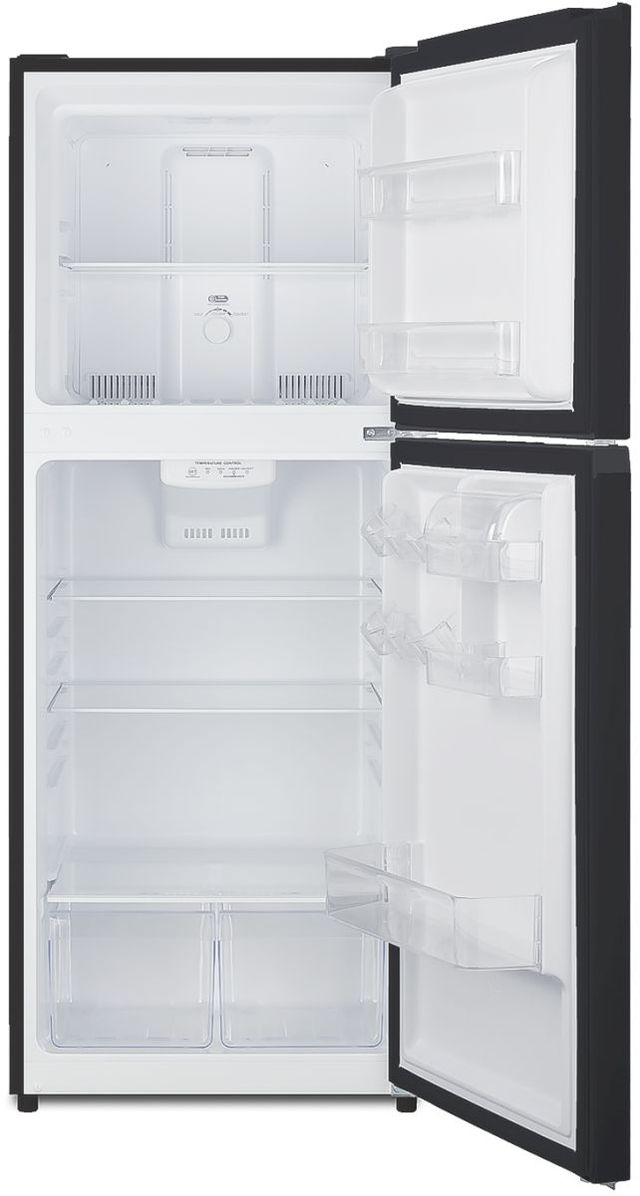 Summit® 10.1 Cu. Ft. Black Counter Depth Top Freezer Refrigerator-2