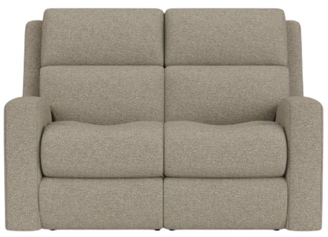 Flexsteel® Customizable Score Power Reclining Loveseat with Power Headrests and Lumbar-1