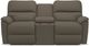 La-Z-Boy® Brooks Chocolate Power Reclining Loveseat with Headrest and Console-0