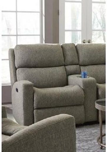 Flexsteel® Catalina Left-Arm-Facing Power Recliner with Power Headrest-2