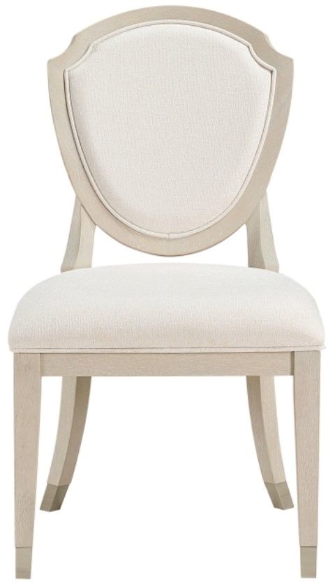 Homelegance® Genoa Light Oak Side Chair-2