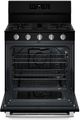 Maytag® 30" Black Freestanding Gas Range-3