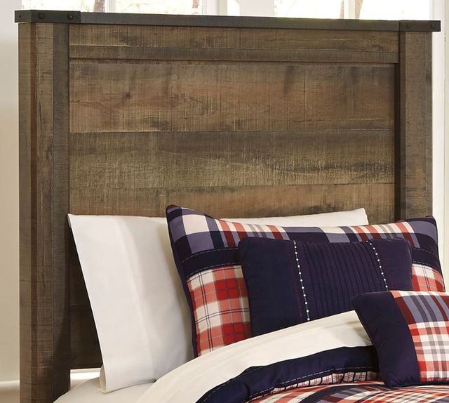 Signature Design by Ashley® Trinell 2-Piece Brown Twin Panel Headboard Bed Set-1