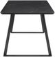 Coaster® Smith 5-Piece Black/Gray Dining Table Set-2