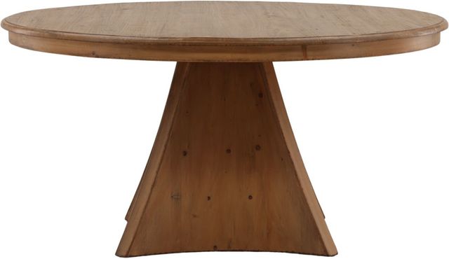 Dovetail Furniture Zoie Brown Wash Dining Table-1