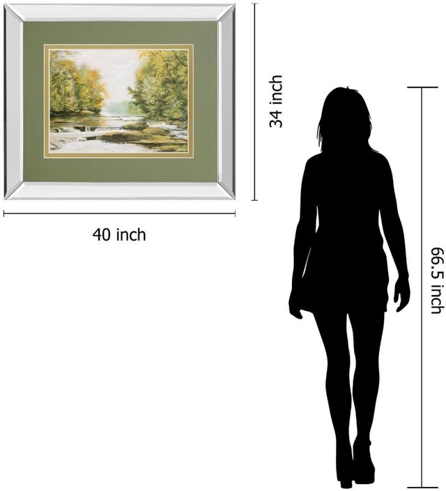 Classy Living Bruce Nawrocke Fireman’s Park 40"W Wall Art-2
