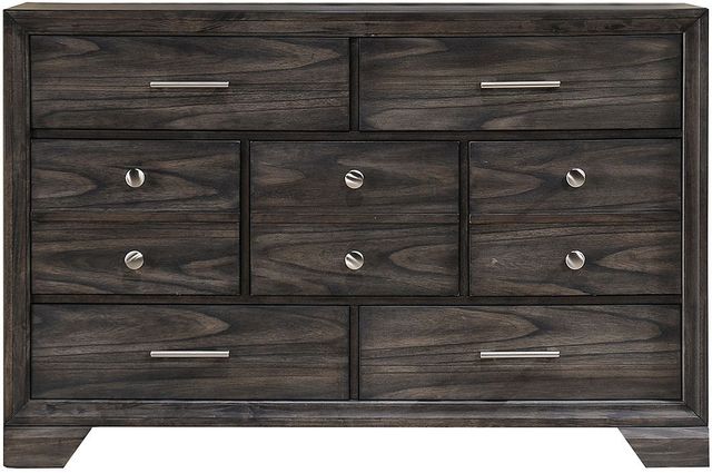 Crown Mark Jaymes Brown 4-Drawer Dresser-2