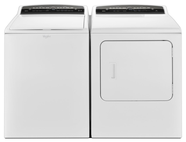 Whirlpool® Cabrio® Front Load Electric Dryer-White-1