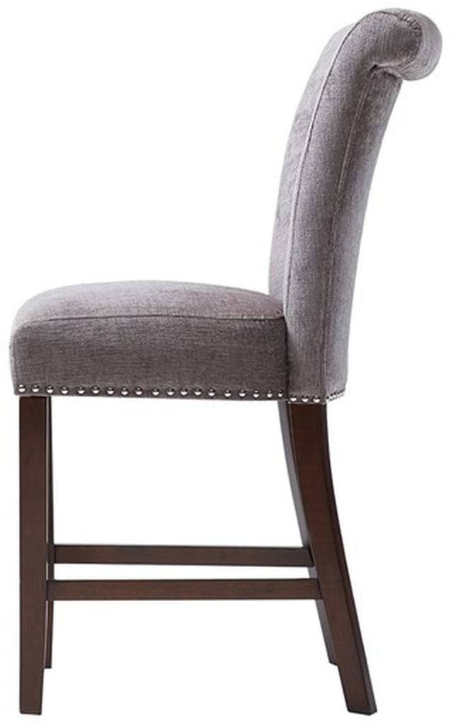 Olliix by Madison Park Grey Colfax Counter Stool-3