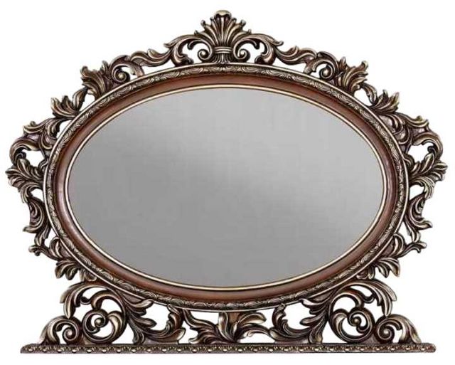 ACME Furniture Devany Cherry Oval Mirror