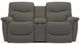 La-Z-Boy® James Charcoal Power Reclining Loveseat with Console-1