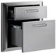 LYNX® Professional Ventana 19" Stainless Steel Double Drawer-1
