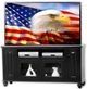 American Heartland Manufacturing Poplar 68" Deluxe TV Stand-1