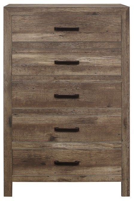 Mazin Furniture® Mandan Weathered Pine Chest-1