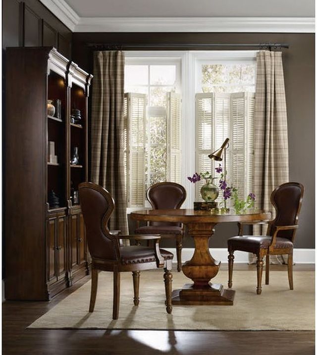 Hooker® Furniture Tynecastle Chestnut Bunching Bookcase-4