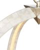 Currey & Company Arietta White Orb Chandelier-5
