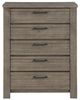 Mazin Furniture Longview Gray Chest-1