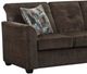 American Wholesale Furniture Galen Chocolate Sofa-1