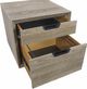 aspenhome® Harper Point Bleached Khaki Rolling File-1