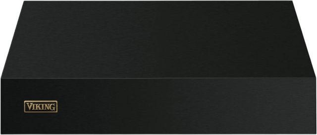 Viking 5 Series 30" Antique Bronze Wall Mounted Range Hood with Brushed Brass Trim and Ventilator-0