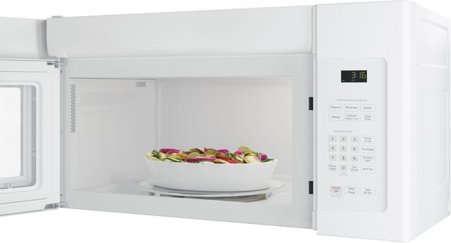 GE® 1.6 Cu. Ft. White Over The Range Microwave-1