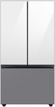 Samsung Bespoke 18" White Glass French Door Refrigerator Top Panel-3