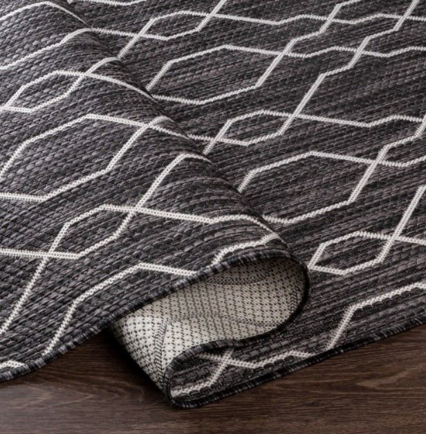 Surya Eagean Charcoal 4'x6' Area Rug-3