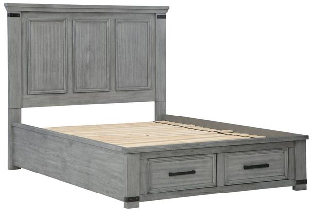 Signature Design by Ashley® Russelyn Gray Queen Storage Panel Bed-3