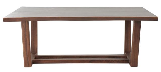 Deco Marche Brown 79'' Live Edge Dining Table-1