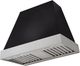 AGA Euclid 36" Black Wall Mounted Range Hood  with Brushed Nickel Trim-0
