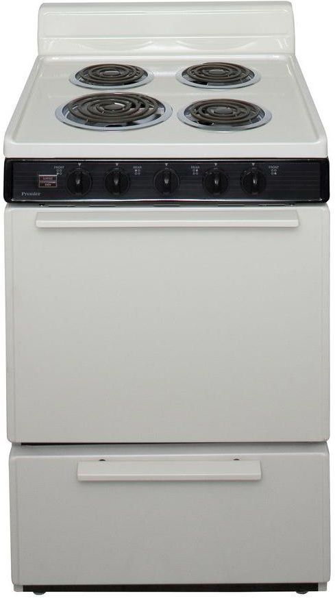 Premier 24" Biscuit Freestanding Electric Range-0