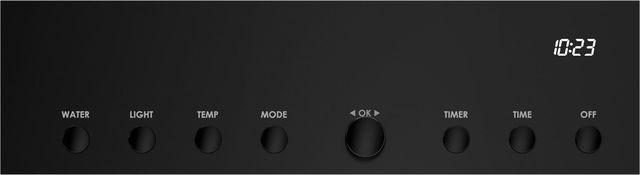 Wolf® M Series 30" Black Contemporary Single Electric Steam Wall Oven-2