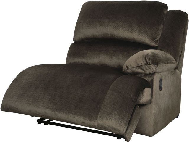 Signature Design by Ashley® Clonmel 5-Piece Chocolate Power Reclining Sectional with Armless Chairs-4