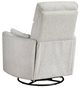 Homelegance® Tinley Beige Manual Swivel Glider Reclining Chair-5