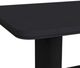 Elements International Rosalie Black 72" Dining Table-4